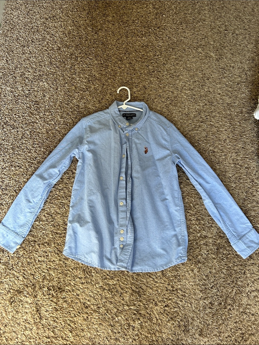 Polo by Ralph Lauren Light Blue Button-Down Oxford Shirt